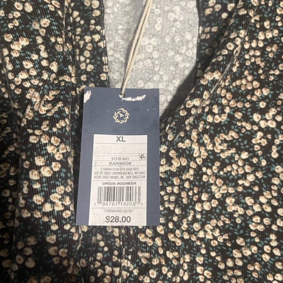 NWT Universal Thread Floral Woman’s Tunic Top Sz XL - Picture 9 of 9